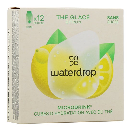 Waterdrop Microdrink Ice Tea Citron Zero Sugar 12uds