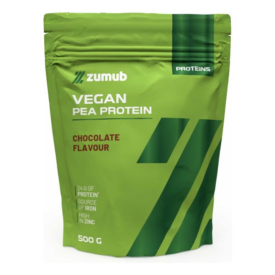 Zumub Proteína de Ervilha Vegan Chocolate 500g