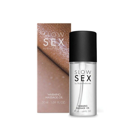 Bijoux Indiscrets Slow Sex Warming massage oil (50 ml) - Cuidado corporal