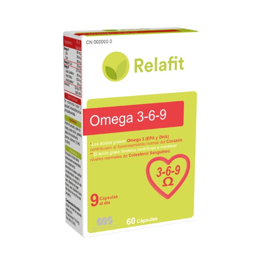 Relafit Omega 3-6-9 60 perlas