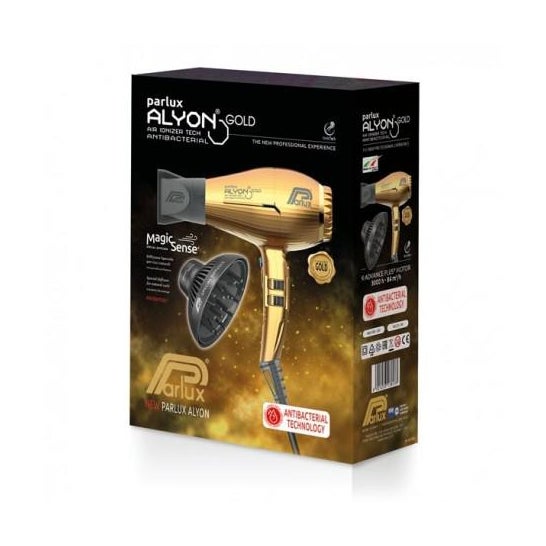 Parlux Alyon Gold Hair Dryer 1ud
