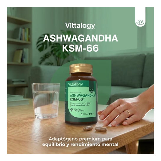 Vittalogy Ashwagandha KSM-66 90 capsules