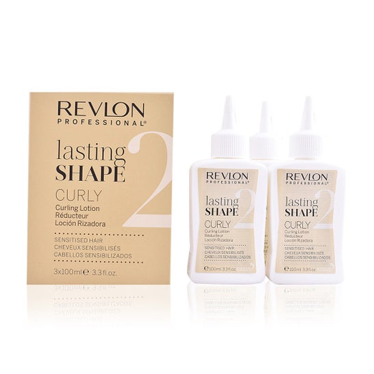 Revlon Lasting Shape Krullen Lotion Haar 3x100ml