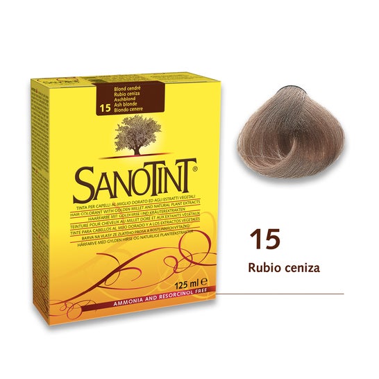 Santiveri Sanotint nº15 ash blonde colour 125ml