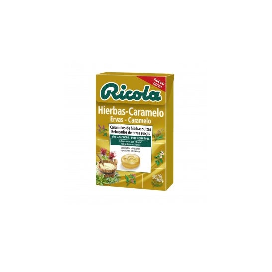 Ricola Hierbas - Caramelo Sin Azúcar 50 g