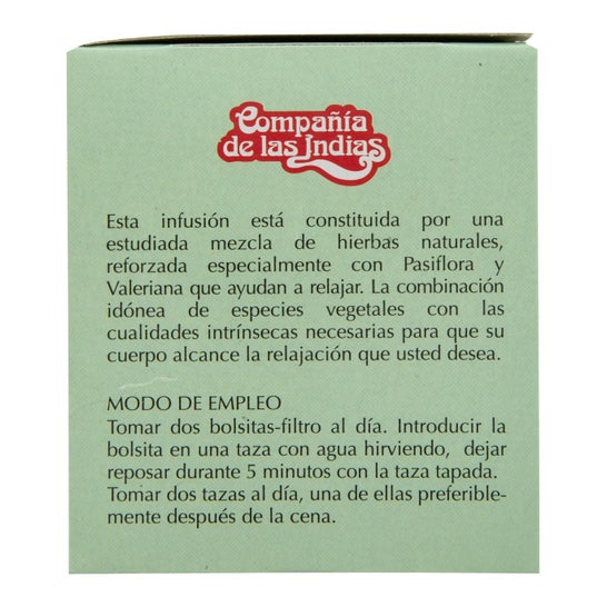 Compañia De Las Indias Tranquilizer Infusion 20uds