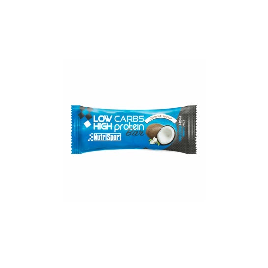 Barritas Low Carbs Nutrisport Exp. + 16 Und. - Coco