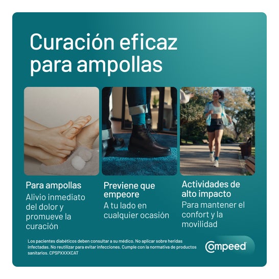 Compeed Ampollas Dedos Pies 8uds