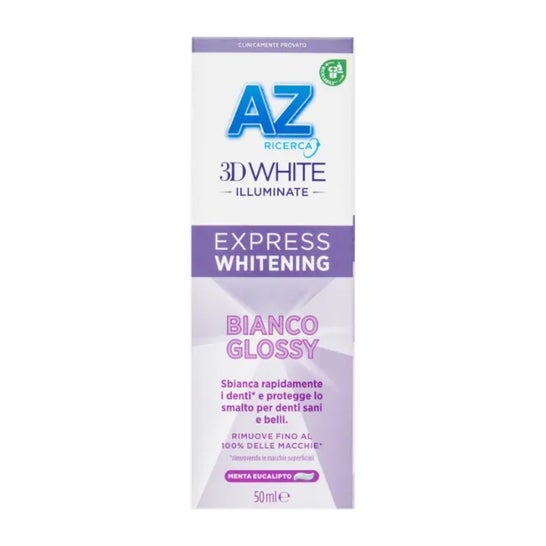 AZ Dentífrico 3D White Illuminate Express Blanqueamiento 50ml