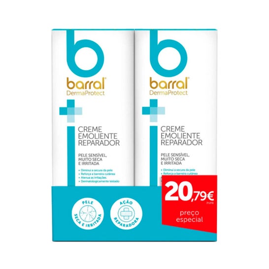 Barral Dermaprotect Creme Emoliente Reparador 2x200ml