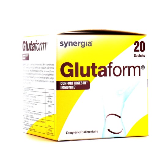 Synergia Glutaform Confort Digestif Immunité 20 Sachets