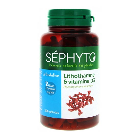 Sephyto Lithothamne 420mg + Vitamina D3 200caps
