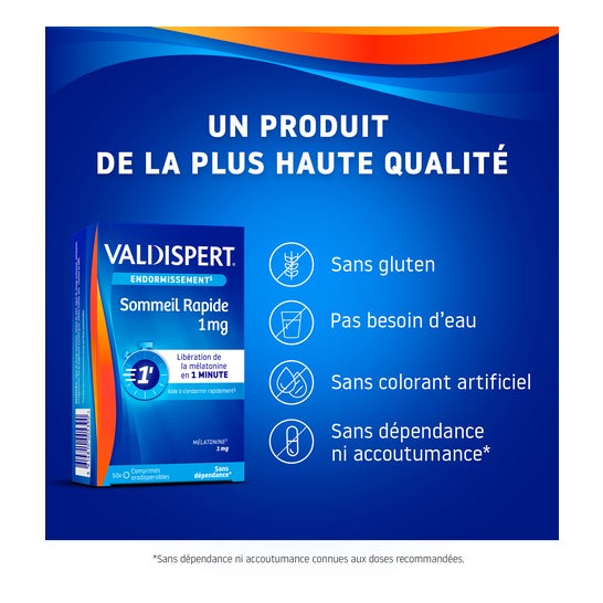 Valdispert Sueño Rápido 1mg 50comp
