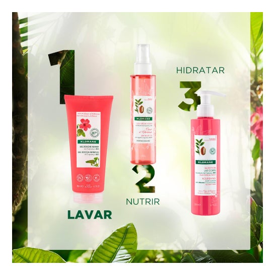 Klorane Gel de Ducha Flor de Hibisco 200 ml