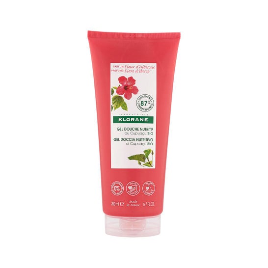 Klorane Fleur d'hibiscus Duschgel mit CupuaÃ§u Butter 200ml