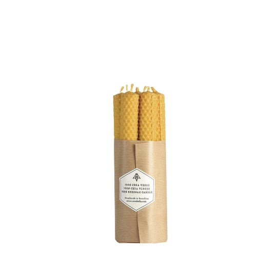 Cerabella Beeswax Candle Rusc 2x20 cm 7 pcs