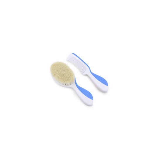 Hair Brush Kit/Blue Comb