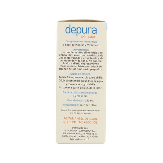 Vitalfarma Depura Vitalfarma 150 ml oplossing