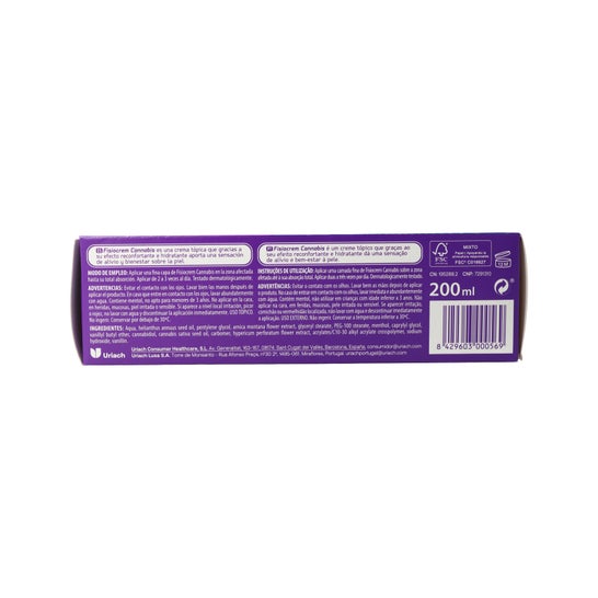 Fisiocrem Cannabis Crema 200ml