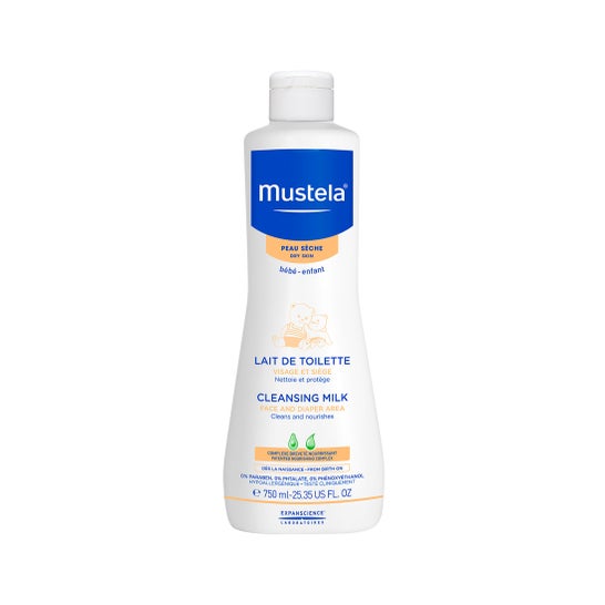 Mustela™ cleansing and moisturising lotion 750ml