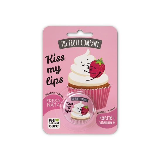 The Fruit Company Strawberry Cream Lip Balm 1pc