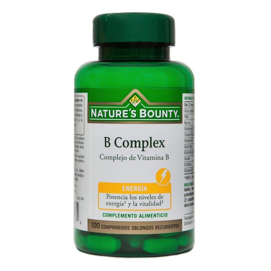 Nature's Bounty B Complex Complejo Vitamina B 100comp