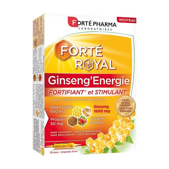 Forté Pharma Forté Royal Ginseng'Energia 20 Ampollas