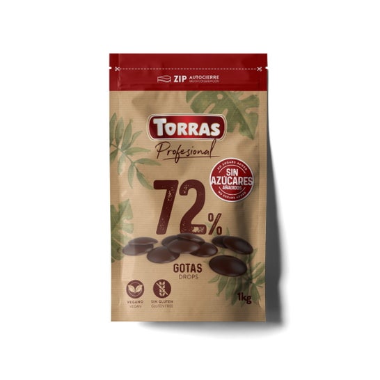 Rivestimento di cioccolato Torras 70% cacao 1kg