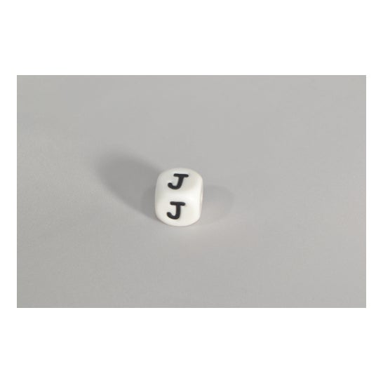 Perlina di silicone irreversibile per chip clip lettera J 1 unità