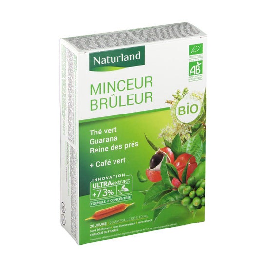 Naturland Tea Tea Birch Birch Slimming-Burner 20X10ml