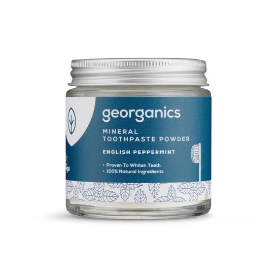 Georganics Pasta do zębów mineralna Miętowa w proszku 120 ml