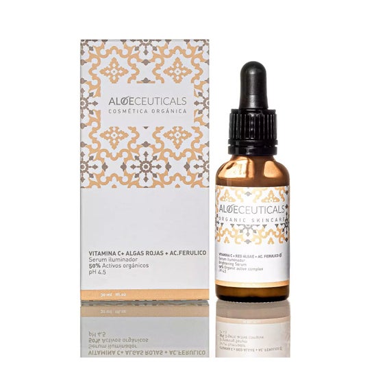 Aloeceuticals Vitamin C Rotalgen Ferulasäure Serum 30 ml