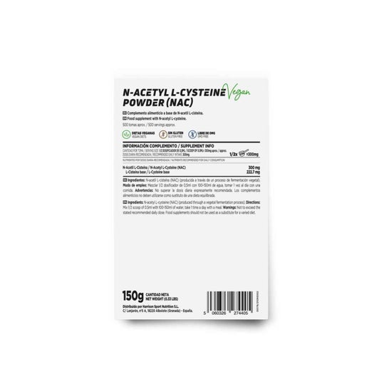 HSN N-Acetil Cisteína en Polvo 150g