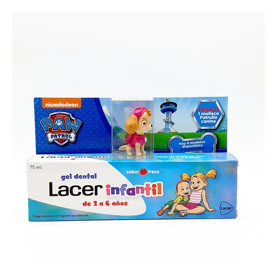 Lacer Infantil Gel Dental Fresa 75 Ml + Regalo