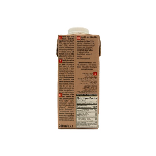 Naturgreen Bebida Ecológica de Avena y Cacao 200 ml