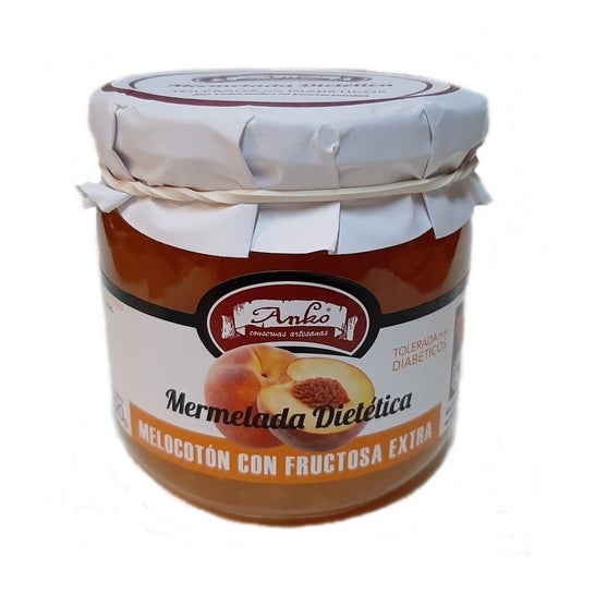 Anko Mermelada Dietética Extra Melocotón con Fructosa 330g