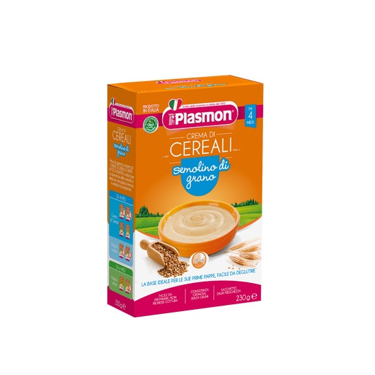 Plasmon Crema Cereali Semolino Grano 2x230g
