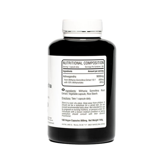 Hivital Ashwagandha 9000mg 180caps