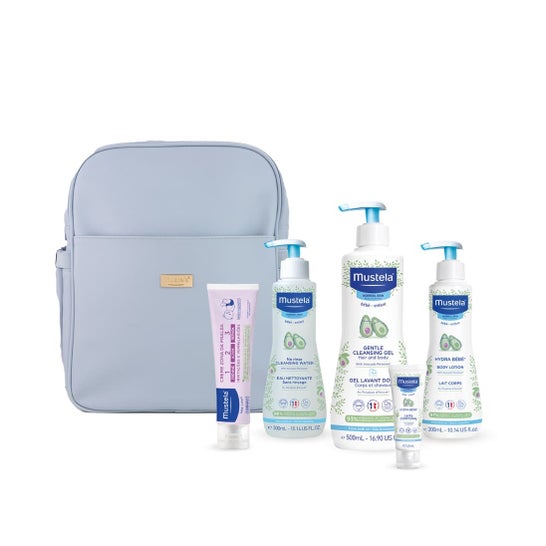 Mustela Bebé Kit Maleta Maternidad Azul