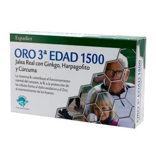 Espadiet Royal Jelly Third Age Gold 20uds Espadiet Royal Jelly Third Age Gold 20uds