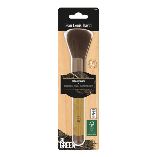 Jean Louis David Go Green 12160 Powder Brush Bamboo 1ud