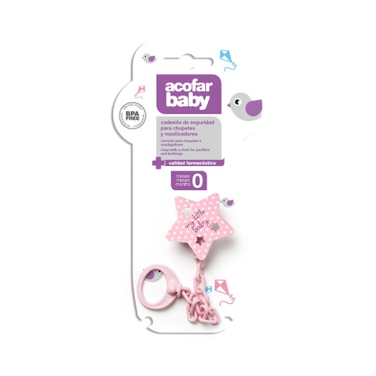 Acofarbaby Portasucchietti Rosa 1 Unità