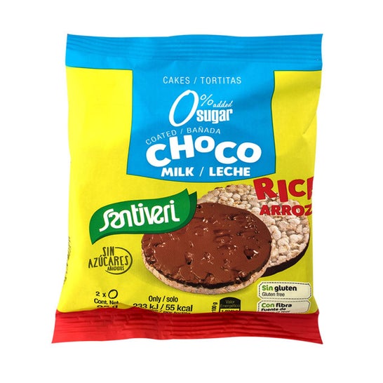 Santiveri Naleśniki ryżowe Choco Milk Choco Rice Pancakes Sugar Free Bio 25g