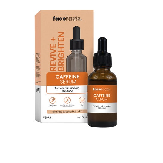 FaceFacts Revive+ Brighten Caffeine Sérum 30ml