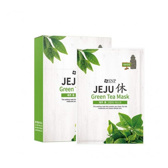 SNP Jeju Green Tea Mask 20ml