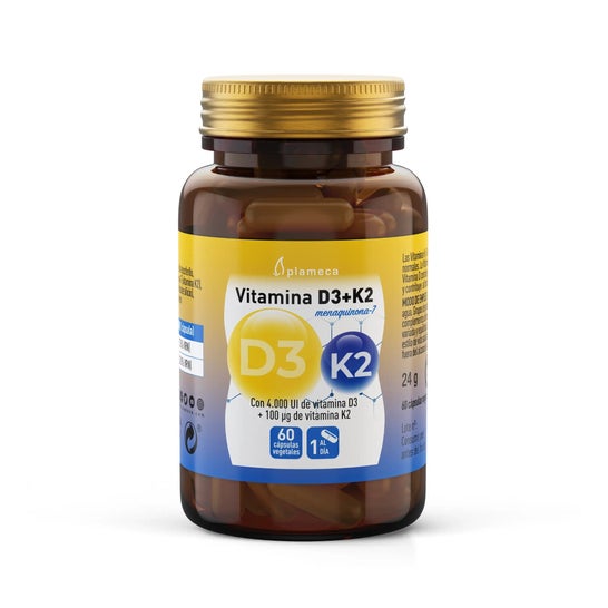 Plameca Vitamina D3+K2 60caps