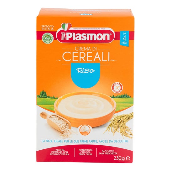 Plasmon Cereales Crema de Arroz Sin Gluten 200g
