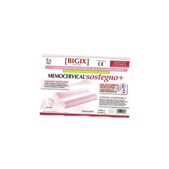Bigix Pharma Set Memocervical Sostegno + Guanciale Ortocervicale