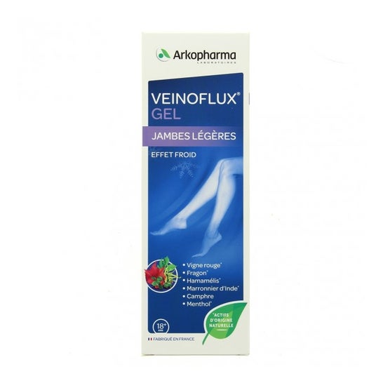 Arkopharma Veinoflux Gel gambe lgres Effetto freddo 150ml