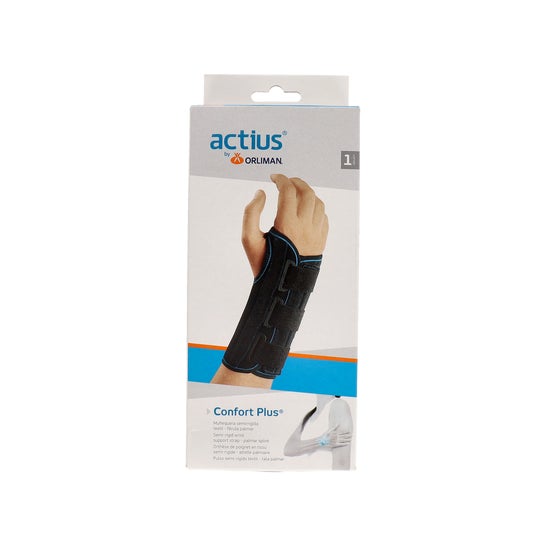 Actius Polsbrace Links Spalk Zwart Ace503 T2 1pc